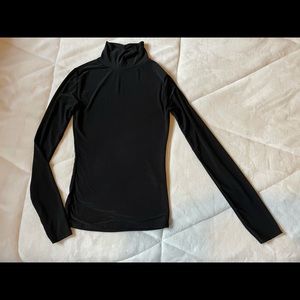 Black Turtleneck Long-sleeve PrettyLittleThing